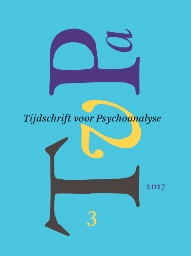 Herfstnummer Tijdschrift voor Psychoanalyse is verschenen
