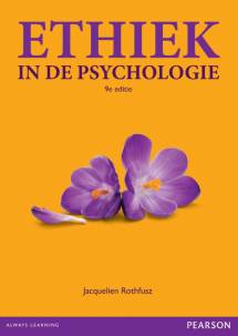 Ethiek in de psychologie, 2e editie met MyLab NL toegangscode
