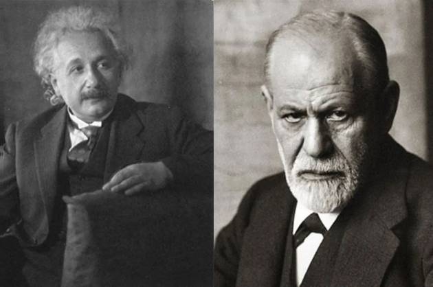 Einstein en Freud