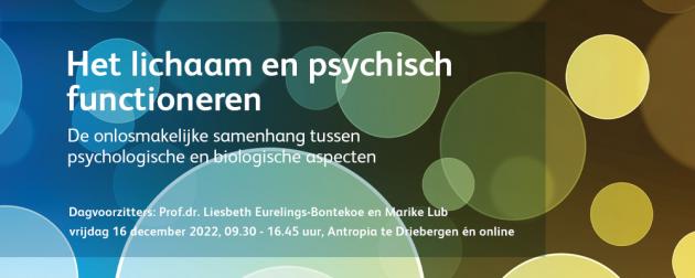 Symposium: Het lichaam en psychisch functioneren