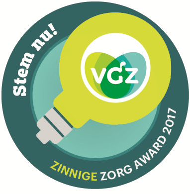 'Voluit leven' genomineerd voor 'VGZ Zinnige zorg award’