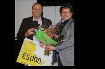 Mark van der Gaag wint Ria van der Heijdenprijs 2014