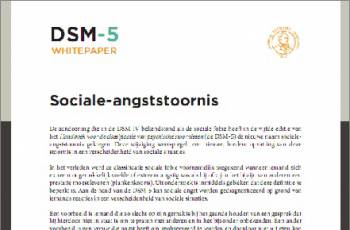 Gratis whitepaper DSM-5: Sociale-angststoornis