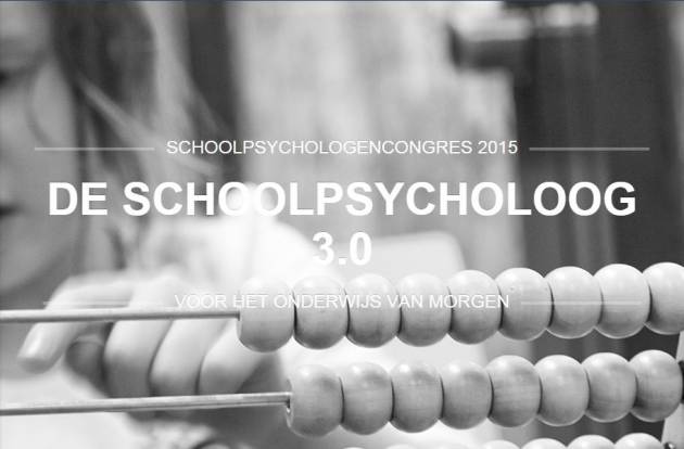 Schoolpsychologencongres 2015: voor het onderwijs van morgen