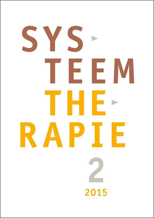 Nummer 2 Tijdschrift Systeemtherapie verschenen