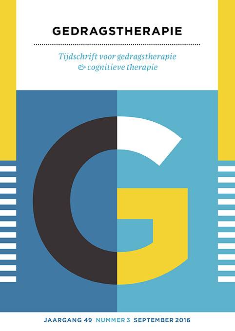 Nieuw nummer Tijdschrift Gedragstherapie: 50 jaar Nederlandse cognitieve gedragstherapie