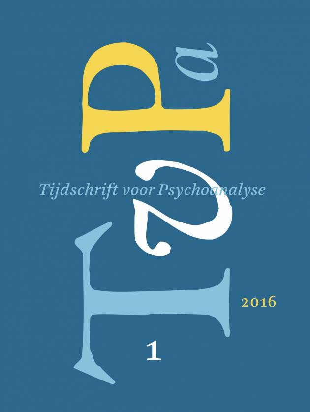 Nummer 1 van Tijdschrift voor Psychoanalyse is verschenen