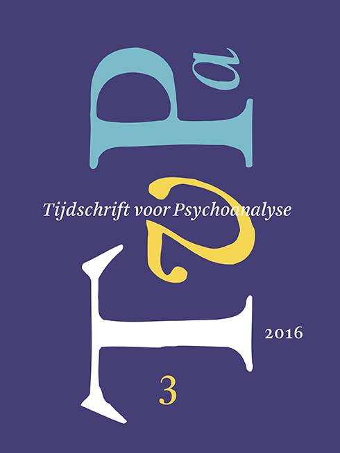Nieuw nummer Tijdschrijft voor Psychoanalyse verschenen