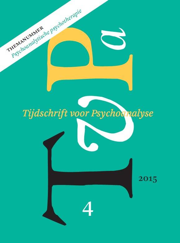 Tijdschrift voor Psychoanalyse staat in het teken van psychoanalytische psychotherapie