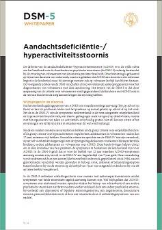 Gratis whitepaper DSM-5: Aandachtsdeficiëntie-/ hyperactiviteitsstoornis