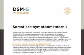DSM-5-classificatie somatisch-symptoomstoornis geeft complexiteit lichaam-geest beter weer